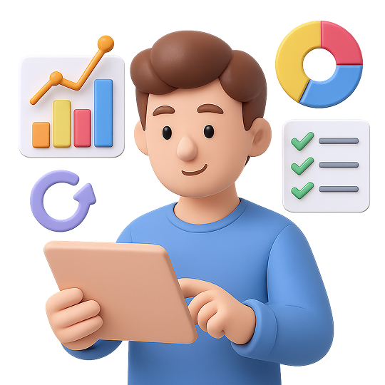Service illustration for machine learning