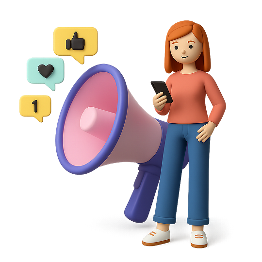 Service illustration for business intelligence